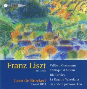Broekert Leen De - Liszt: Works For Fortepiano i gruppen CD / Klassiskt,Övrigt hos Bengans Skivbutik AB (3995581)