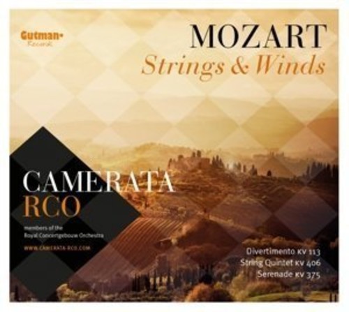 Camerata Rco - Mozart - Strings & Winds i gruppen CD / Övrigt hos Bengans Skivbutik AB (3995598)