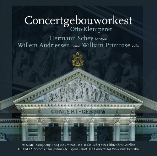 Mozart/ Mahler/ Falla/ Bartok - Symp. 25/Viola Concerto i gruppen CD / Övrigt hos Bengans Skivbutik AB (3995747)