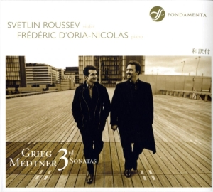 Roussev Svetlin/Frederic D'oria-Nicolas - Grieg/Medtner i gruppen CD / Klassiskt,Övrigt hos Bengans Skivbutik AB (3995771)