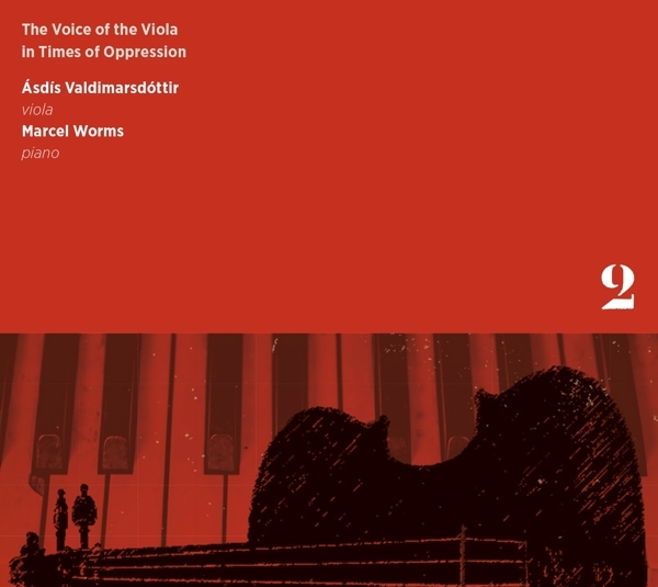 Valdimarsdottir/Worms - Voice Of The Viola Ii i gruppen CD / Klassiskt hos Bengans Skivbutik AB (3995938)