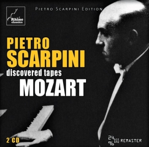 Scarpini Pietro - Discovered Tapes Mozart i gruppen CD / Klassiskt,Övrigt hos Bengans Skivbutik AB (3995947)