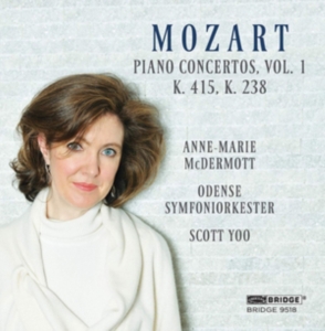 Mcdermott Anne-Marie/Odense Symfoniorkes - Mozart Piano Concertos K415 & K238 i gruppen ÖVRIGT / Övrigt / aub hos Bengans Skivbutik AB (3995986)