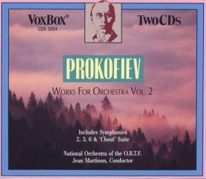 Prokofiev Sergei - Works For Orchestra, Vol. 2 i gruppen Externt_Lager / Naxoslager hos Bengans Skivbutik AB (3996719)