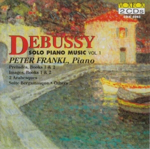 Debussy Claude - Solo Piano Music, Vol. 1 i gruppen Externt_Lager / Naxoslager hos Bengans Skivbutik AB (3996725)