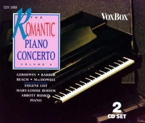 Various - Romantic Piano Concerto, Vol. 6 i gruppen Externt_Lager / Naxoslager hos Bengans Skivbutik AB (3996730)