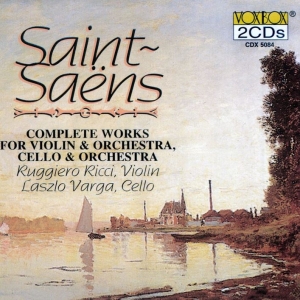 Saint-Saens Camille - Complete Works For Violin/Cello & O i gruppen Externt_Lager / Naxoslager hos Bengans Skivbutik AB (3996735)