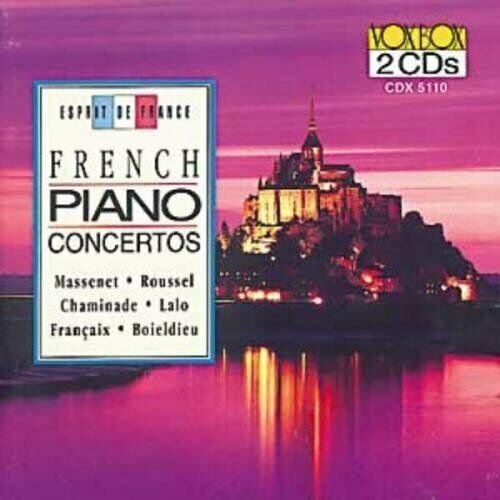 Various - French Piano Concertos i gruppen CD / Toppsäljare hos Bengans Skivbutik AB (3996746)