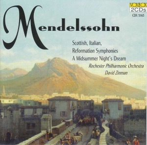 Mendelssohn Felix - Symphony 3-5 i gruppen Externt_Lager / Naxoslager hos Bengans Skivbutik AB (3996760)