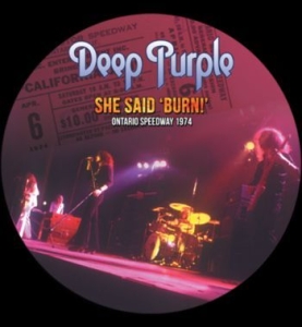 Deep Purple - She Said 'Burn! (Picture Disc) i gruppen VINYL / Hårdrock,Pop-Rock hos Bengans Skivbutik AB (3997046)