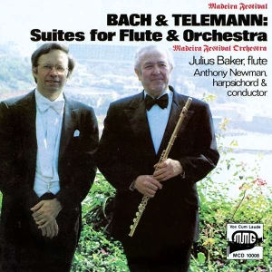 Bach/Telemann - Suites For Flute i gruppen Externt_Lager / Naxoslager hos Bengans Skivbutik AB (3997105)