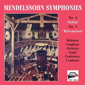 Mendelssohn Felix - Symphony No. 4 & 5 i gruppen Externt_Lager / Naxoslager hos Bengans Skivbutik AB (3997109)