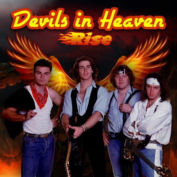 Devils In Heaven - Rise i gruppen CD / Hårdrock/ Heavy metal hos Bengans Skivbutik AB (3999078)