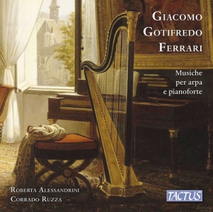 Ferrari Giacomo Gotifredo - Musiche Per Arpa E Pianoforte i gruppen Externt_Lager / Naxoslager hos Bengans Skivbutik AB (3999587)