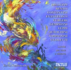 Marco Belluzzi Chiara Benati Andr - Liriche Per Voce E Chitarra i gruppen CD / Klassiskt hos Bengans Skivbutik AB (3999588)