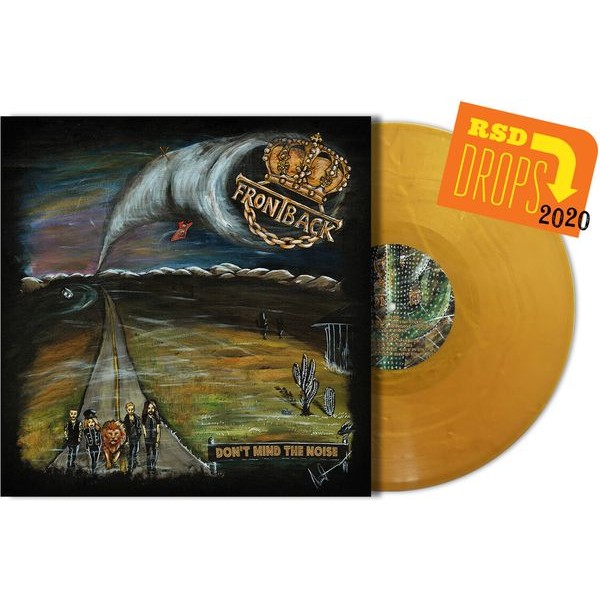 Frontback - Dont Mind The Noise (Gold Vinyl) i gruppen VINYL / Hårdrock/ Heavy metal hos Bengans Skivbutik AB (4000392)