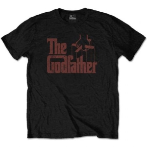 The Godfather - The Godfather Unisex Tee : Logo Brown i gruppen ÖVRIGT / Merchandise hos Bengans Skivbutik AB (4002150r)