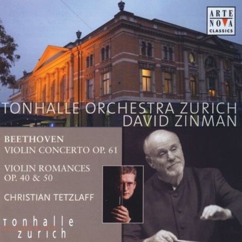 David Zinman - Beethoven: Violinkonzert Und Romanzen i gruppen CD / Klassiskt hos Bengans Skivbutik AB (4002933)