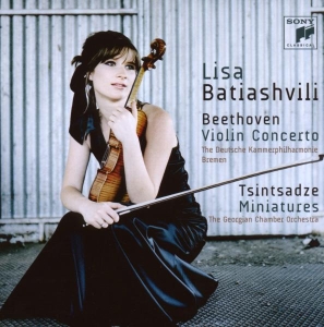 Batiashvili Lisa - Beethoven: Violin Concerto In D Minor, Op. 61 - Tsintsadze: Miniatures i gruppen CD / Klassiskt,Övrigt hos Bengans Skivbutik AB (4002986)
