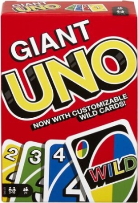 Mattel Games - Giant UNO i gruppen ÖVRIGT / Merchandise hos Bengans Skivbutik AB (4004179)