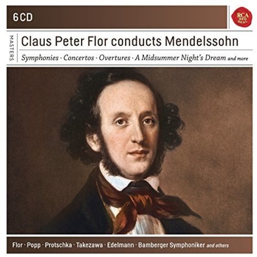 Flor Claus Peter - Claus Peter Flor Conducts Mendelssohn i gruppen CD / Klassiskt hos Bengans Skivbutik AB (4006643)
