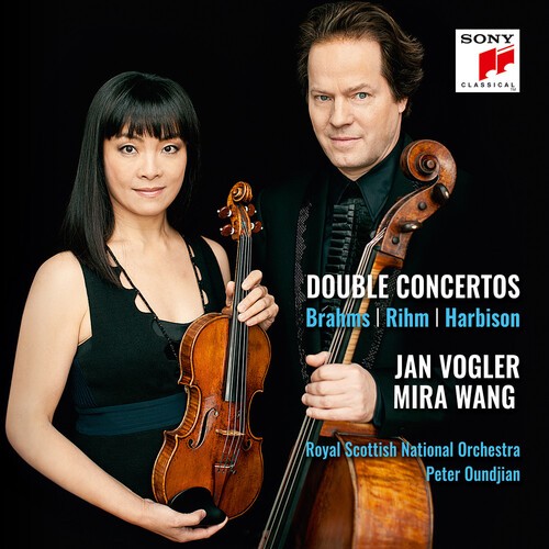 Vogler Jan - Brahms, Rihm, Harbison: Double Concertos i gruppen CD / Klassiskt hos Bengans Skivbutik AB (4006917)