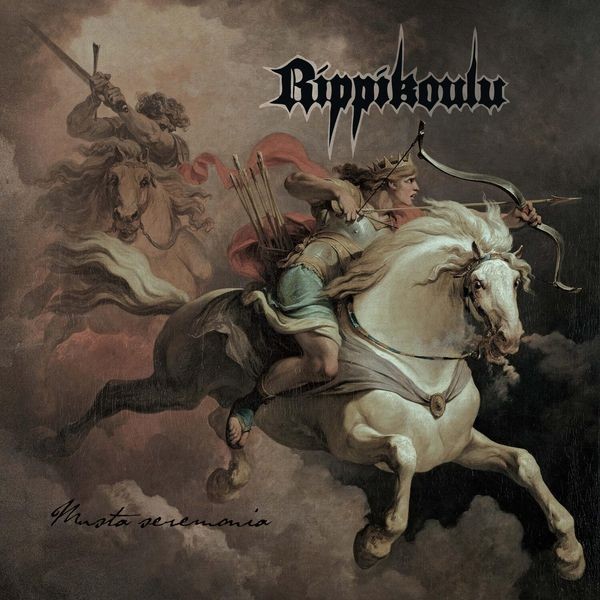 Rippikoulu - Musta Seremonia i gruppen CD / Hårdrock/ Heavy metal hos Bengans Skivbutik AB (4007636)