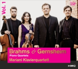 Mariani Klavierquartett - Brahms & Gernsheim Piano Quartets Vol. 1 i gruppen ÖVRIGT / Övrigt / aub hos Bengans Skivbutik AB (4008389)