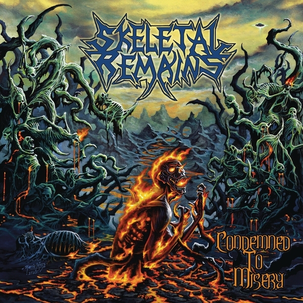 Skeletal Remains - Condemned To Misery (Re-Issue + Bonus 2021) i gruppen CD / Toppsäljare hos Bengans Skivbutik AB (4008807)