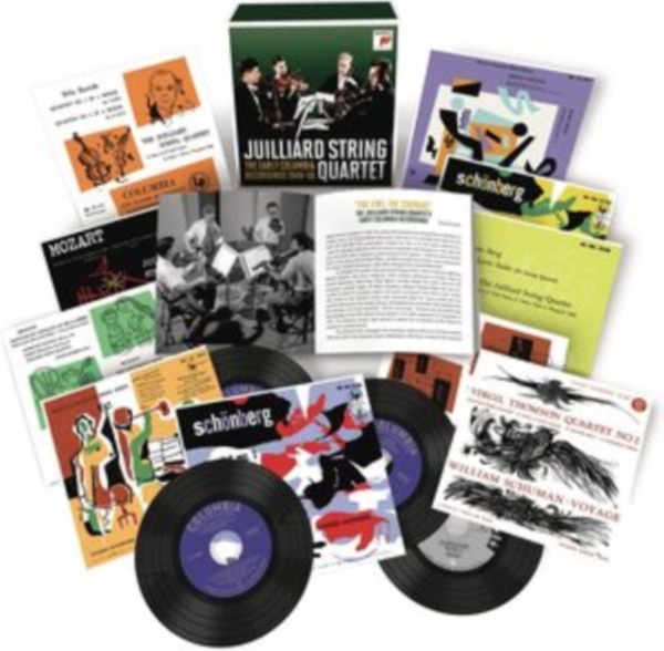 Juilliard String Quartet - Juilliard String Quartet - The Early Col i gruppen ÖVRIGT / Övrigt / aub hos Bengans Skivbutik AB (4008858)