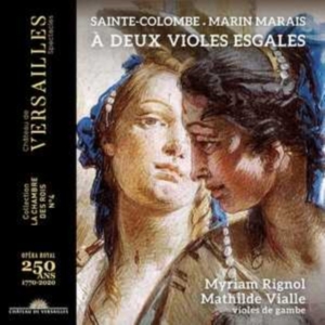Etienne Lemoyne Marin Marais Loui - A Deux Violes Esgales i gruppen Externt_Lager / Naxoslager hos Bengans Skivbutik AB (4011089)