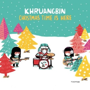 KHRUANGBIN - Christmas Time Is Here (Red Vinyl) i gruppen Kampanjer / BlackFriday2020 hos Bengans Skivbutik AB (4011759)