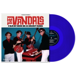 Vandals - I Saw Her In A Mustang (Blue Vinyl) i gruppen VINYL / Pop-Rock hos Bengans Skivbutik AB (4012478)