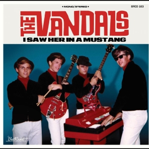 Vandals The - I Saw Her In A Mustang (Blue Vinyl) i gruppen VINYL / Pop-Rock hos Bengans Skivbutik AB (4012478)