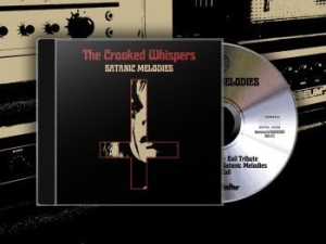 Crooked Whispers The - Satanic Melodies i gruppen CD / Hårdrock/ Heavy metal hos Bengans Skivbutik AB (4013095)
