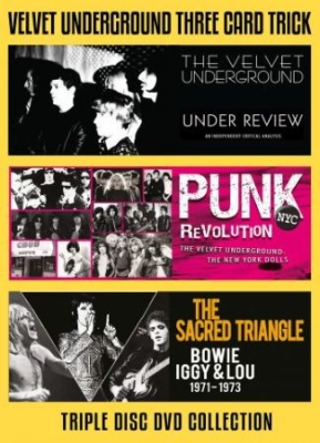 Velvet Underground - Three Card Trick (3 Dvd Documentary i gruppen ÖVRIGT / Musik-DVD & Bluray hos Bengans Skivbutik AB (4013112)