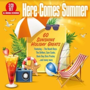 Blandade Artister - Here Comes The Summer - 60 Sunshine i gruppen CD / Pop hos Bengans Skivbutik AB (4014135)