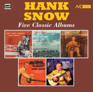 Hank Snow - Five Classic Albums i gruppen CD / Country,Pop-Rock hos Bengans Skivbutik AB (4014169)