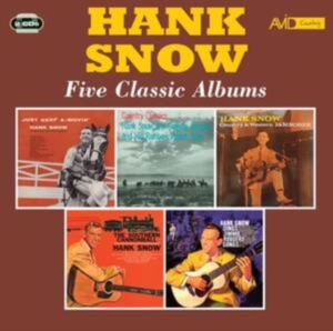 Hank Snow - Five Classic Albums i gruppen CD / Country,Pop-Rock hos Bengans Skivbutik AB (4014169)