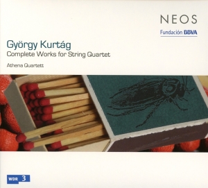 Kurtag G. - Complete Works For String Quartet i gruppen CD / Klassiskt,Övrigt hos Bengans Skivbutik AB (4014627)
