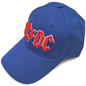 Ac/Dc - Red Logo Blue Baseball C i gruppen MERCHANDISE / Keps / Hårdrock hos Bengans Skivbutik AB (4016178)