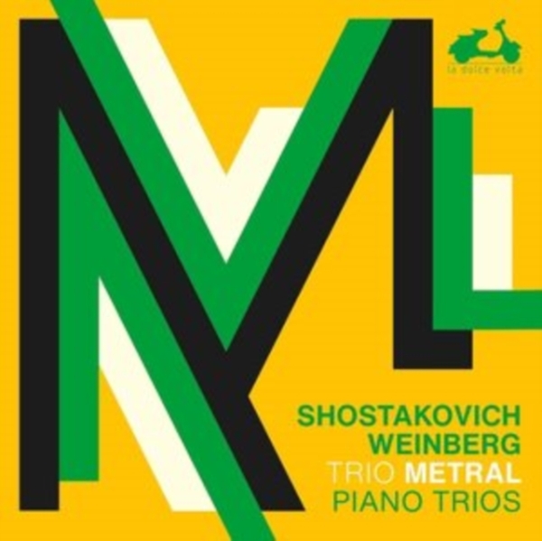 Trio Metral - Shostakovich / Weinberg: Piano Trio i gruppen CD / Toppsäljare hos Bengans Skivbutik AB (4017236)