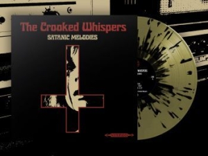 Crooked Whispers The - Satanic Melodies (Gold/Black Splatt i gruppen VINYL / Hårdrock hos Bengans Skivbutik AB (4017783)
