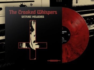 Crooked Whispers The - Satanic Melodies (Red/Black Splatte i gruppen VINYL / Hårdrock hos Bengans Skivbutik AB (4017784)
