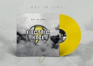 Electric Haze - Get In Line (Clear Yellow Vinyl) i gruppen VINYL / Hårdrock,Svensk Musik hos Bengans Skivbutik AB (4017815)