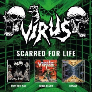Virus - Scarred For Life (3 Cd) i gruppen CD / Kommande / Hårdrock/ Heavy metal hos Bengans Skivbutik AB (4017817)