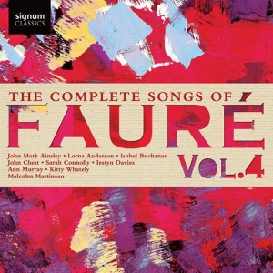 Faure Gabriel - The Complete Songs Of Faure, Vol. 4 i gruppen Externt_Lager / Naxoslager hos Bengans Skivbutik AB (4017844)