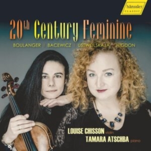 Grazyna Bacewicz Lili Boulanger J - 20Th Century Feminine i gruppen Externt_Lager / Naxoslager hos Bengans Skivbutik AB (4017860)