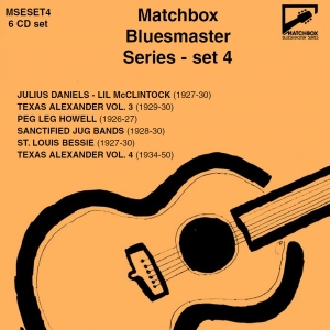Various - Matchbox Bluesmaster Series, Vol. 4 i gruppen CD / Blues,Jazz hos Bengans Skivbutik AB (4017874)