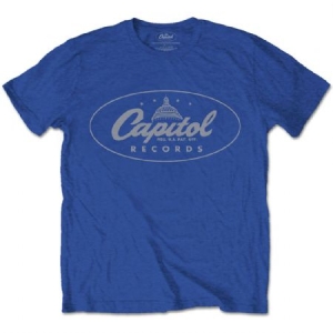 Capitol Records -  Capitol Records Logo Tee (S) i gruppen MERCHANDISE / T-shirt / Övrigt hos Bengans Skivbutik AB (4018968)